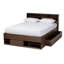 Grand lit plateforme avec rangement Ciceri