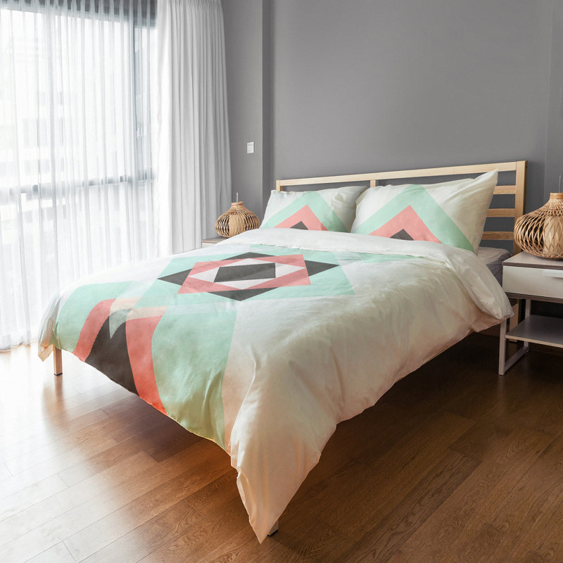 Housse de couette géométrique , Simple