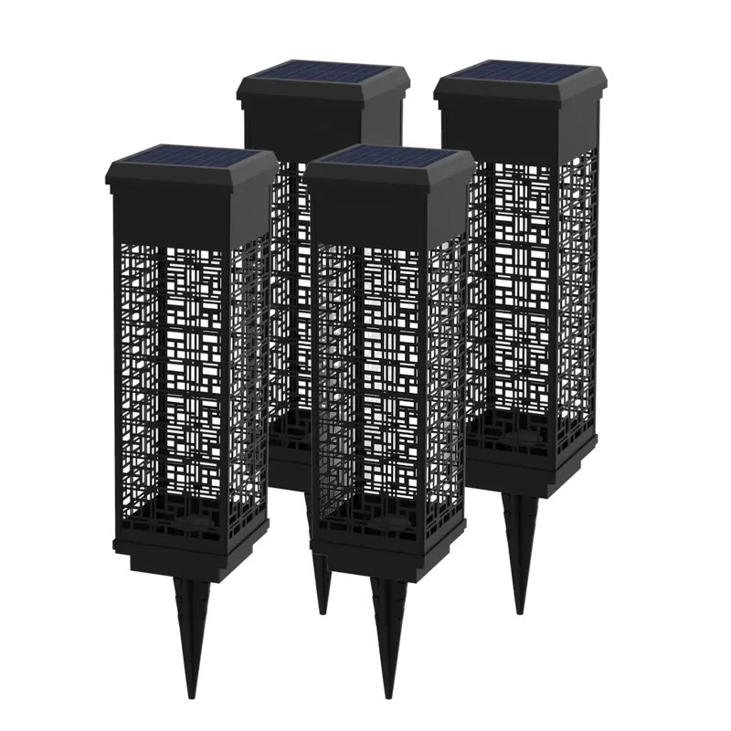 KODA Solar Hikari Square Bollard Light (4-Pack)
