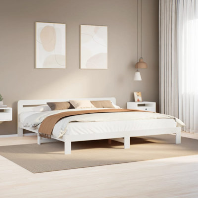 Solid Wood Bed Frame