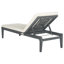 Chaise longue d'extérieur en acacia Ruark-824726503
