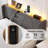 Storage Bed with Modern Platform, Built-In USB Charging & LED Lighting with RGB Options-1587627137-1587627136