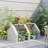 Outsunny 6' X 3' X 3' Portable Mini Greenhouse Outdoor Garden With Large Zipper Doors And Water/UV PE Cover-115680571