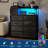Dresser with 8+3 Fabric Drawers, Charging Station & LED Lights-1449983407