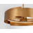 Velora LED Fan D'Lier in Gold Patina-129437287