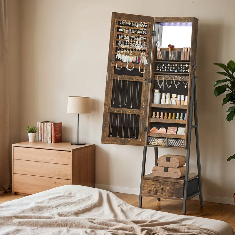 Freestanding Jewelry Armoire