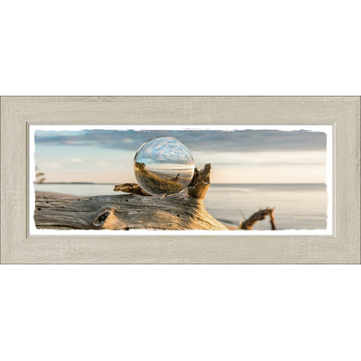 Drop On Wood - Single Picture Frame Print