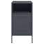 Bedside Cabinets 2 pcs 36x39x68 cm Steel-1007381214