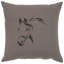 Coussin en coton à motif de cheval-1954442705