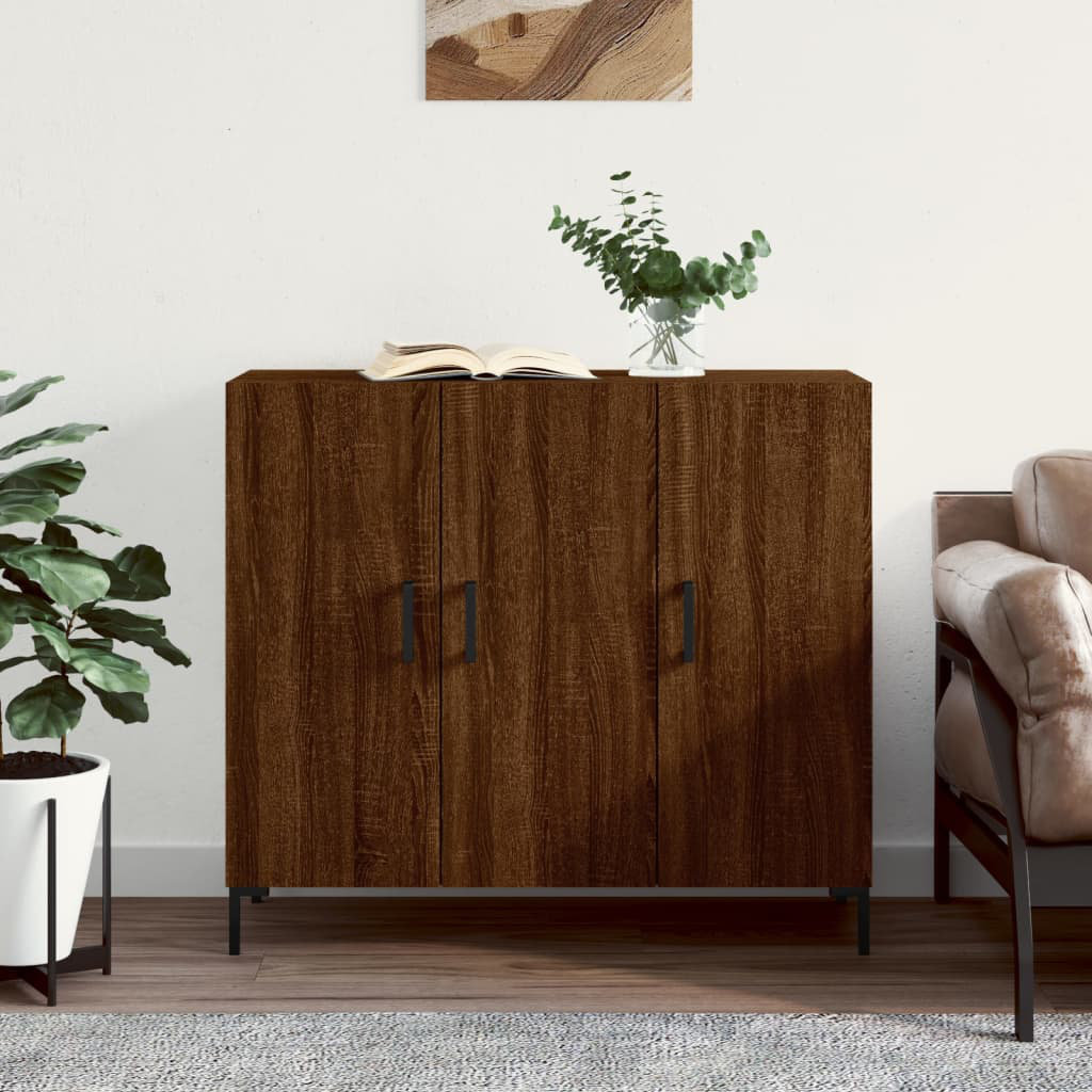 Vidaxl Sideboard 90X34x80 Cm Engineered Wood 301