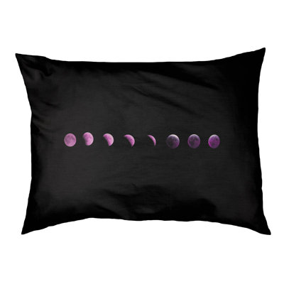 Coussin de conception lune phases Burien