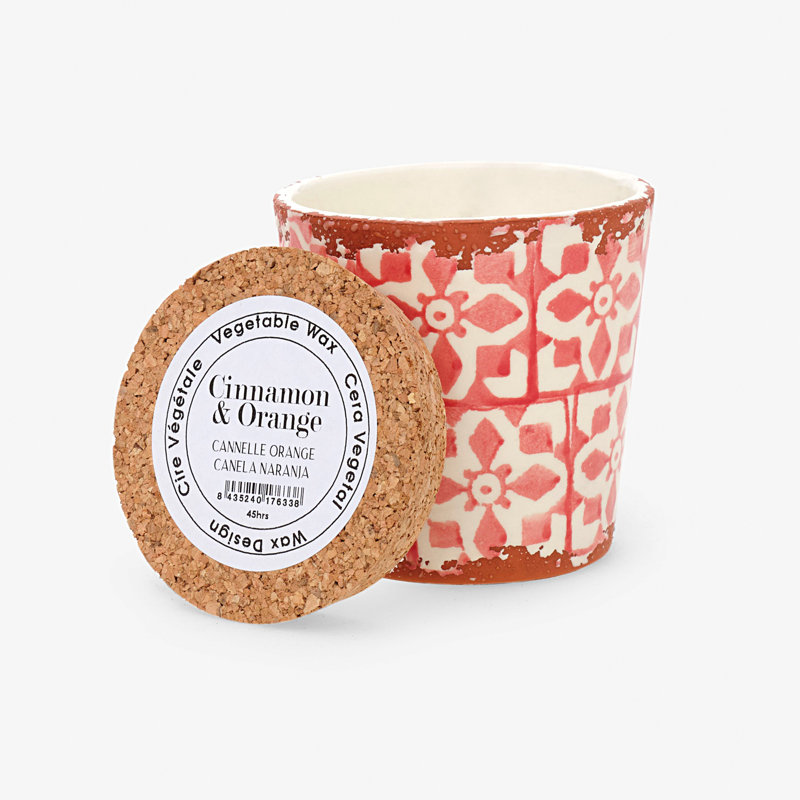 Scented Designer Candle, Terra, 10" x 10"