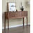 Brown Rectangular Solid Wood Console Table-107230867
