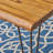 4 - Person Acacia and Teak Solid Wood Patio Dining Set Square Table with Cushions Included