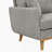 Artina 65'' Square Arm Loveseat-1936660079