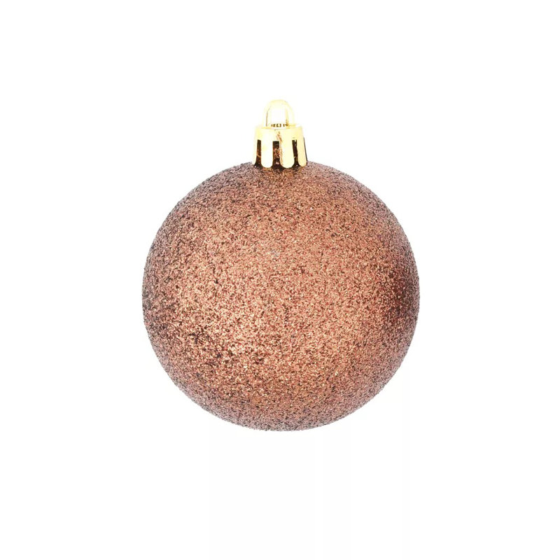 Solid Colour 节日装饰品 Bauble, Brown, Bronze and Gold