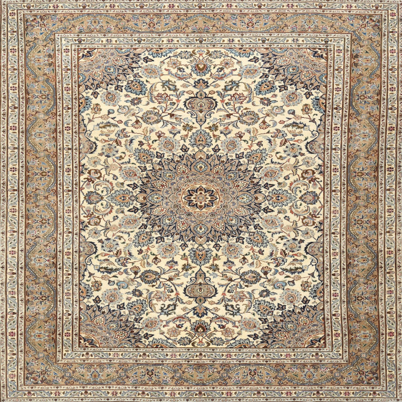 Ducote Oriental Indoor Rug, Square 5'