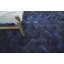 Natural Hide Cowhide Geometric Area Rug in Blue-37607637