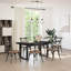 Solid Wood Base Dining Table