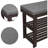 6 Pair Shoe Storage Bench-1559981703