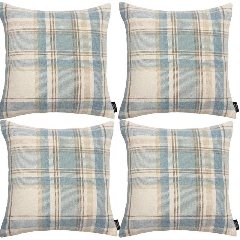 Plaid Throw Pillow