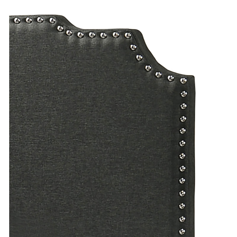 Victorialynn Upholstered Queen Panel Bed Grey, Gray, Queen