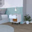 Table de chevet Carleen, blanc-14987548