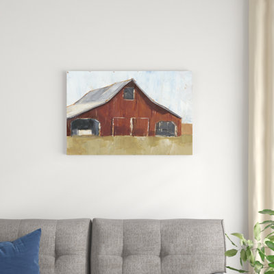 " Rustic Red Barn I " by Ethan Harper