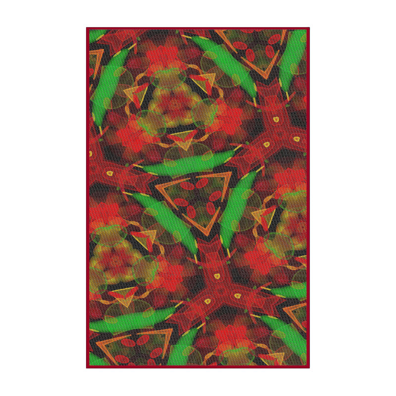 Tapis rouge, Rectangle 5 pi x 8 pi