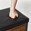Ahzari Faux Leather Upholstered Storage Bench