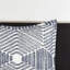 Literie en coton très grand / très grand - housse de couette et taies décoratives bleu marine géométrique, lavable à la machine, conception luxueuse, literie, fermeture à boutons-118740106-118740109