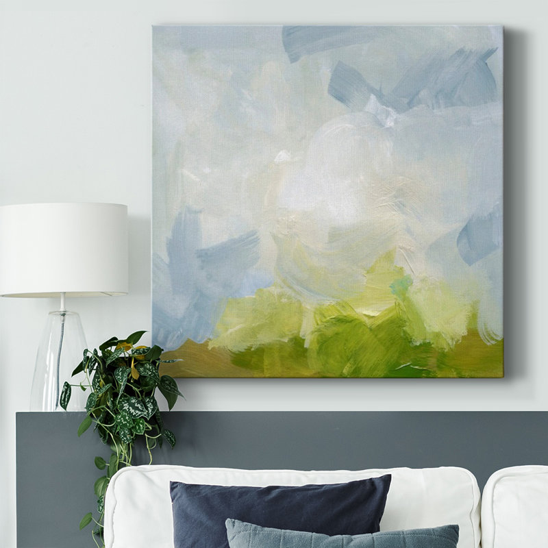 Springtide Palette II-Gallery Wrapped Canvas, 8" H x 8" W x 1.5" D