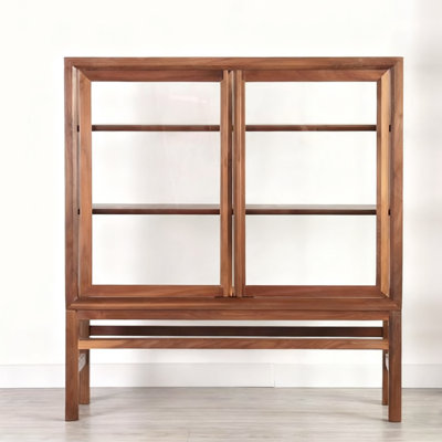 Brown Solid wood Display Cases