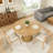 43.3'' Round Pedestal Dining Table-2129888153