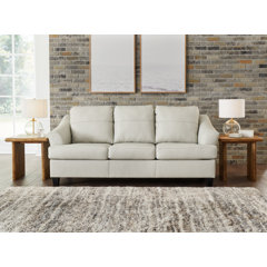 Wayfair  Leather White Sofas You'll Love in 2024