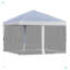 Pavillon de jardin portatif 10 'X 10'