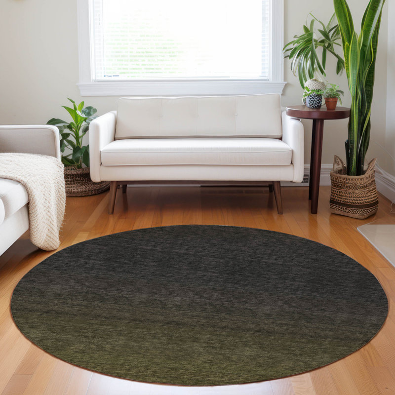  Quadree Area Rug, Round 8'