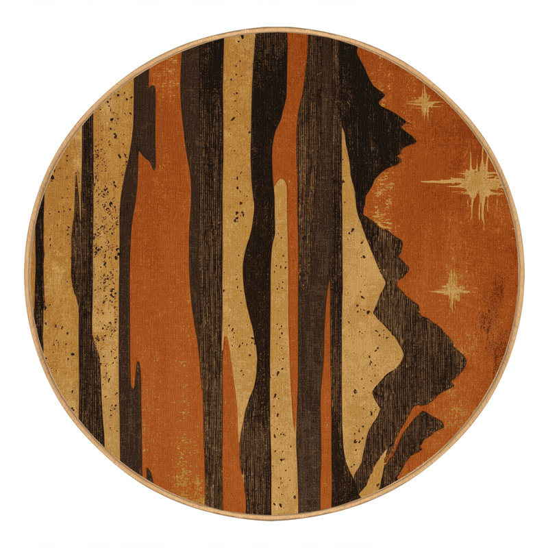 Ember Plains Rug, Round 4'