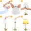 Ensemble de 2 lampes de chevet à DEL à contrôle tactile avec ampoules incluses pour table de chevet et salon