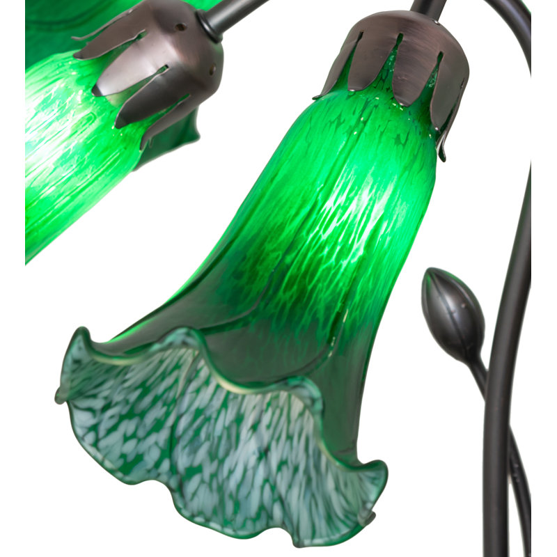 Hildigard 7 - Light Chandelier, Green