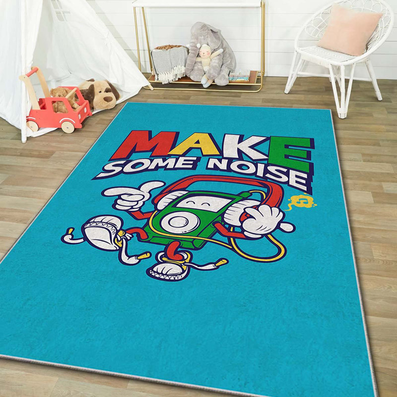 Tapis luxueux (4 pi x 6 pi), 100% polyester, 740 g / m² | Éponge stratifiée antidérapante pour le confort | Antibactérien, facile à nettoyer, lavable à la machine à 86 ° F | Parfait pour le salon et la chambre à coucher