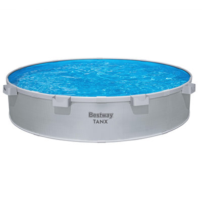 Polyvinyl Chloride (PVC) Round Frame Set Pool 61cm H x 305cm W x 305cm L