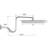 12 Inch Shower Head With Adjustable Arm - Stainless Steel Material, Full Body Coverage, Easy Installation 12" Square Showerhead Extension Steel, Low Maintenance, Bathroom Accessory Upgrade