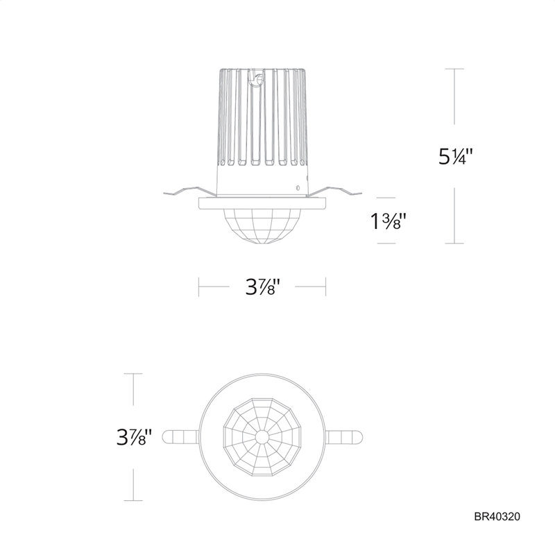 Vega 2" Tunable CCT Remodel/New Construction IC LED Recessed Lighting Kit