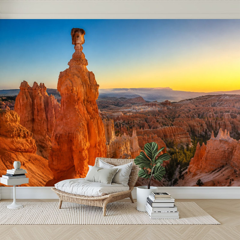 Papier peint adhésif auto-adhésif Bryce Canyon Sunrise, L 69 po x l 96 po