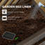 Lit de jardin surélevé avec treillis