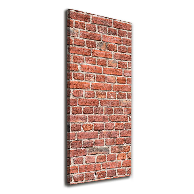 Brick Wall - Wrapped Canvas Print