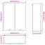 Vidaxl Hanging Cabinet Riga White 60 X 31 X 100 Cm Engineered Wood-121217514-121217516