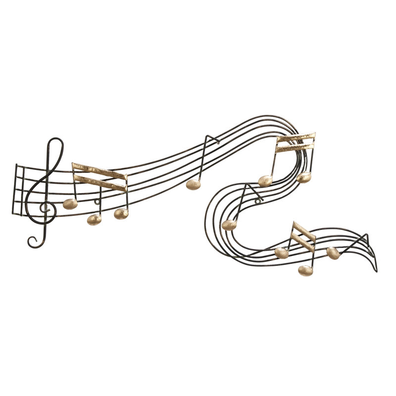 Sculpture musique note