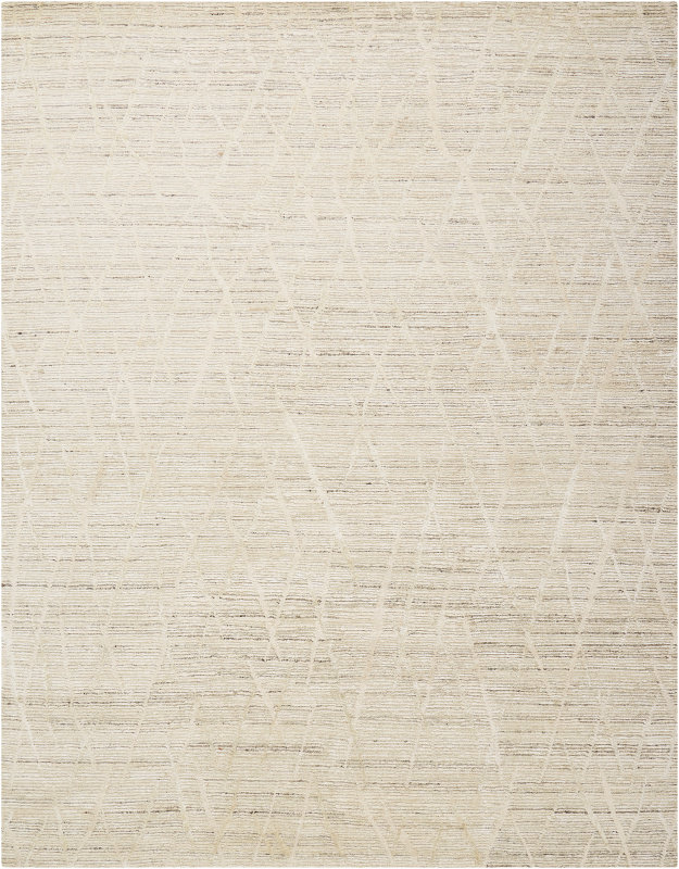 Nourison Tietsia Modern Indoor Rug, Pearl, Rectangle 7'9" X 9'9"